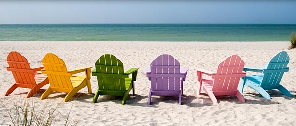 Villas Algarve beach chairs